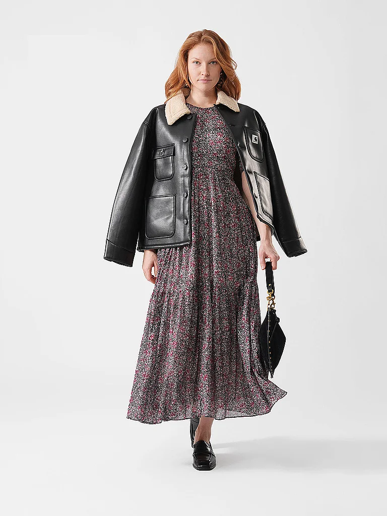 Marant Etoile Sichellia Maxikleid Beere 34 2